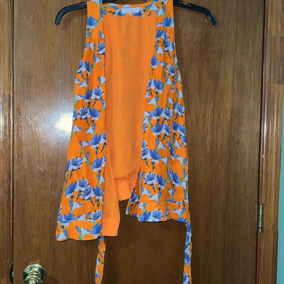 Parker Orange Blouse!!! - Picture 2 of 4